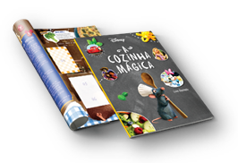 Livro Ilustrado - Cozinha Mágica Disney