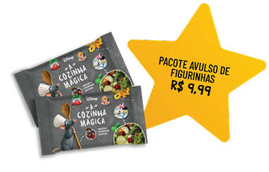 Pacote avulso de figurinhas